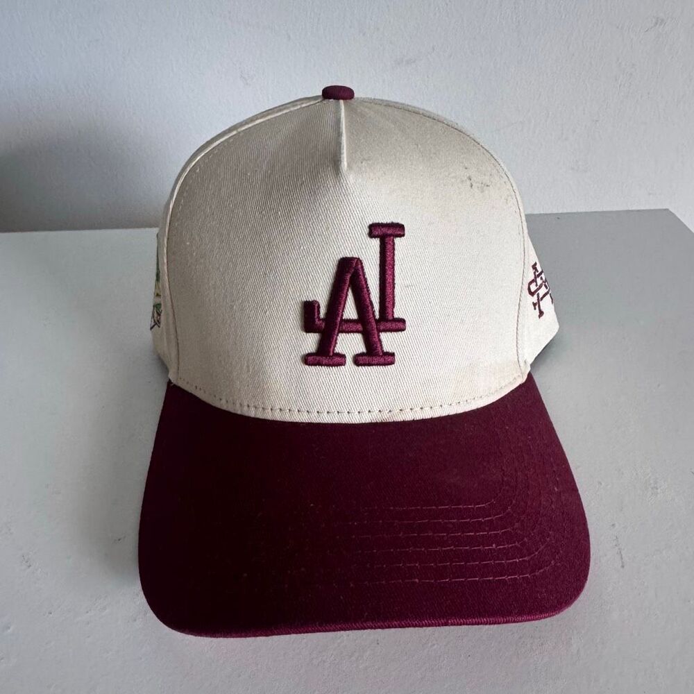 Almost Sunday Los Angeles Snapback Two Tone Embroidered Baseball Cap